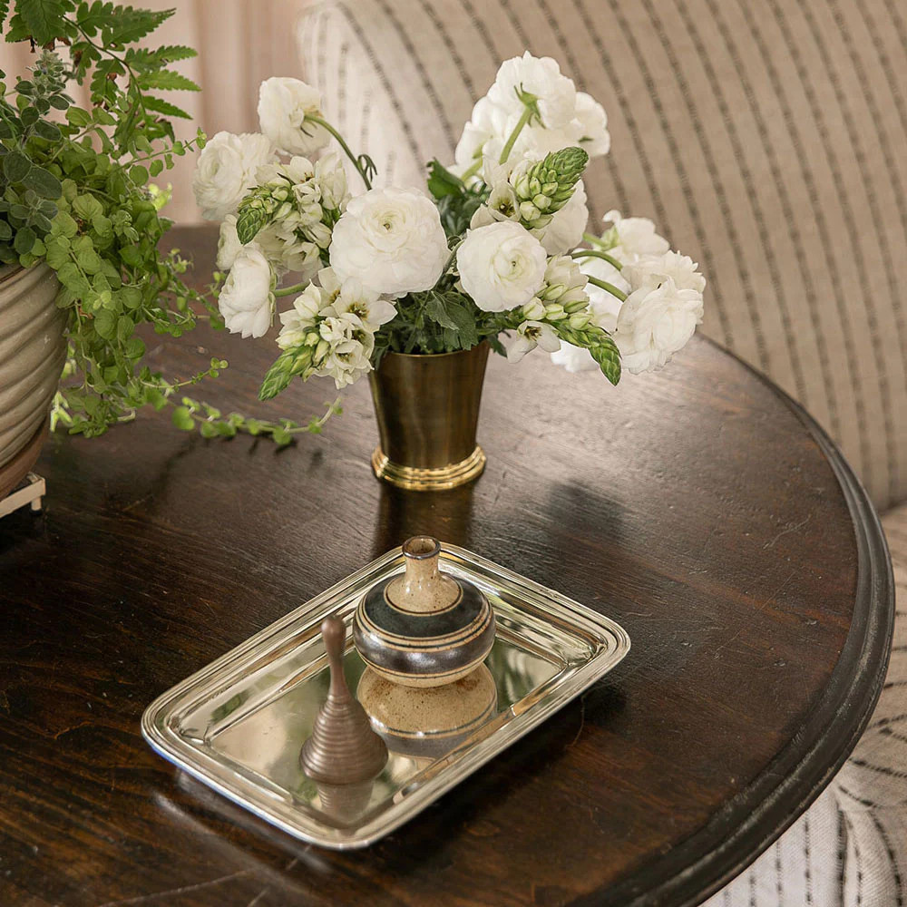 Roan Iris Tray - Polished Nickel | Roan Iris