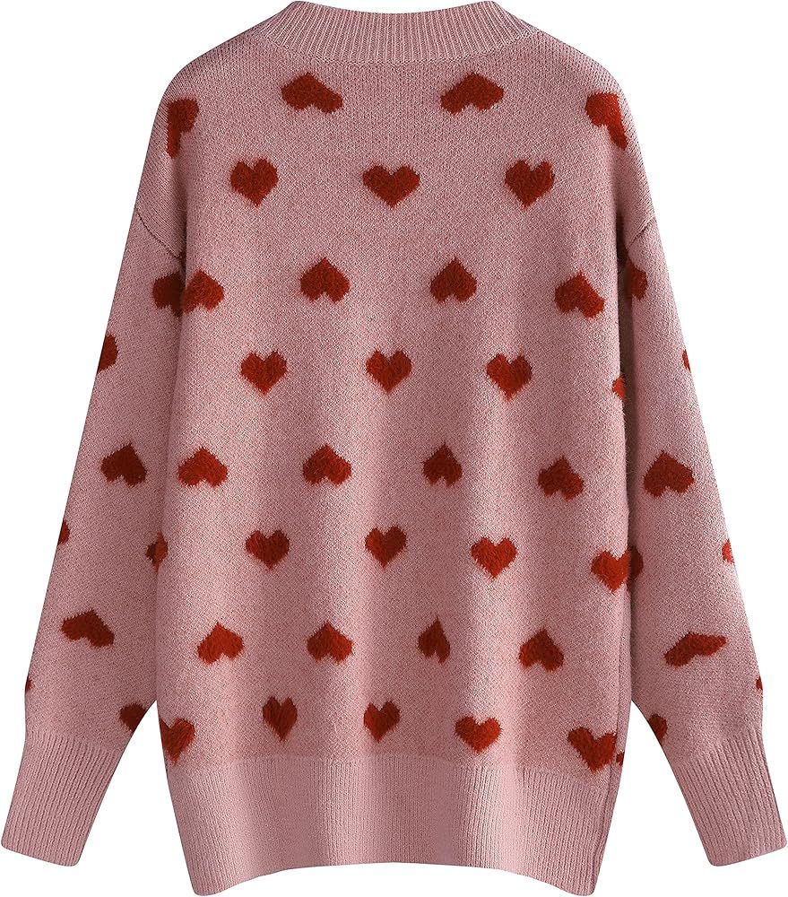 Heart Crewneck Sweater | Amazon (US)
