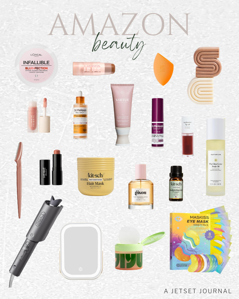 Many people have been adding these Amazon beauty finds to their carts lately! The TYMO rotating curling iron has become quite popular. This week, our collection also includes several hair products, such as Gisou’s hair perfume and a hair growth shampoo and conditioner. I also discovered an amazing face razor and colorful under-eye patches that lots of people are loving.


#LTKSeasonal #LTKSaleAlert #LTKTravel 

 