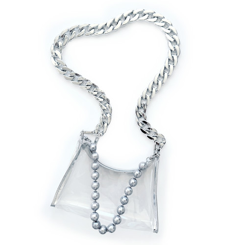 Introducing the CLEAR DISCO BAG with two removable chains to meet all your needs and dreams. Th... | Daytrip