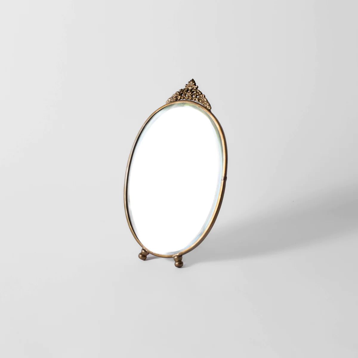 Antique Brass Vanity Mirror | Stoffer Home
