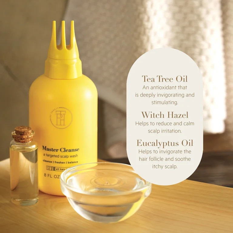 TPH BY TARAJI Master Cleanse Scalp Shampoo Hair Rinse with Tea Tree, Eucalyptus, & Witch Hazel fo... | Walmart (US)