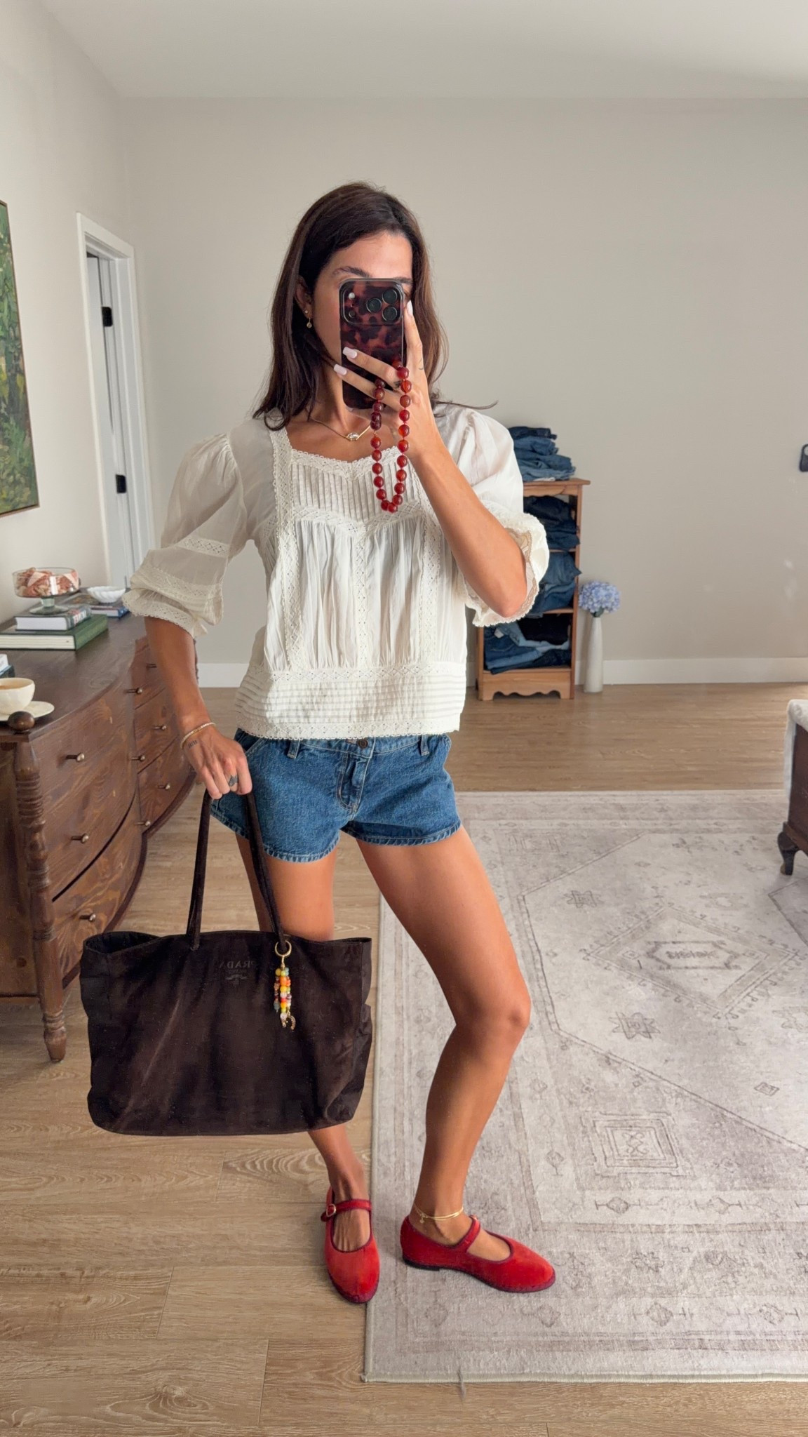 Spring outfit! S top and 26 in shorts

#LTKTall #LTKgrwm #LTKSeasonal