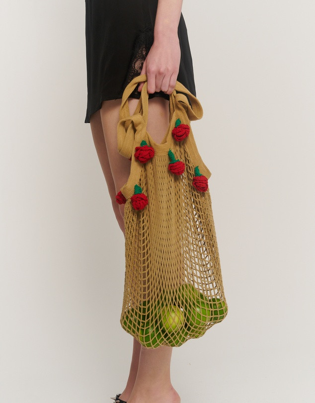 Couture Rose Hand Crochet tote bag | THE ICONIC (AU & NZ)