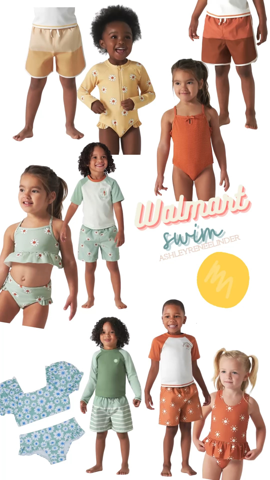 Walmart swim coming in HOT! 

#LTKswim #LTKkids #LTKSeasonal