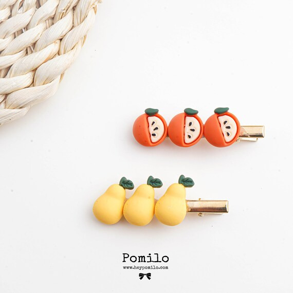 2pcs Fruit Hair Clip Setcute Hair Clip Kawaii Hair Clip. | Etsy | Etsy (US)