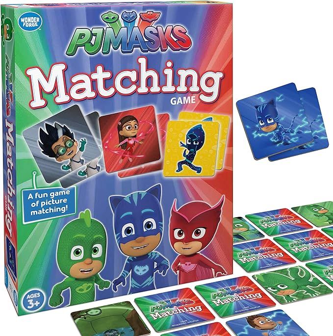 Wonder Forge PJ Masks Matching Game by Wonder Forge | For Boys & Girls Age 3 to 5 | A Fun & Fast ... | Amazon (US)