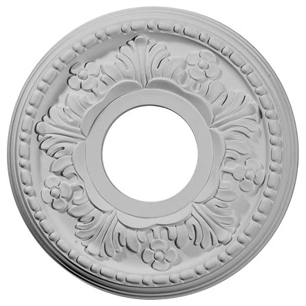 Helene 11.875'' H x 11.875'' W x 0.875'' D Urethane Ceiling Medallion | Wayfair North America