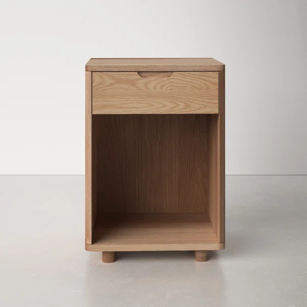 Dolores Eileen 1 - Drawer Nightstand | Wayfair North America