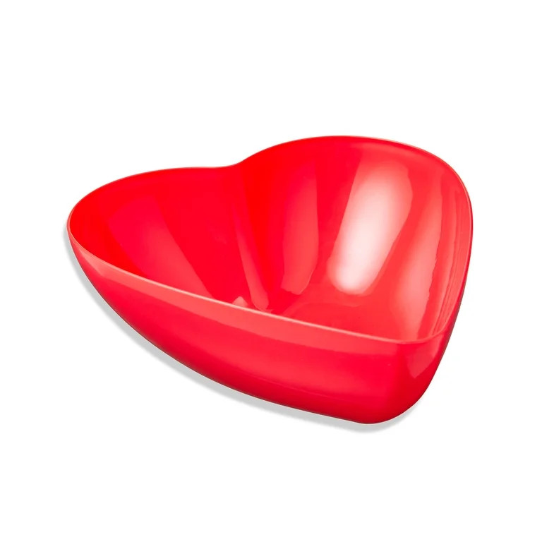 Valentine's Day Small Red Heart Bowl, by Way To Celebrate | Walmart (US)