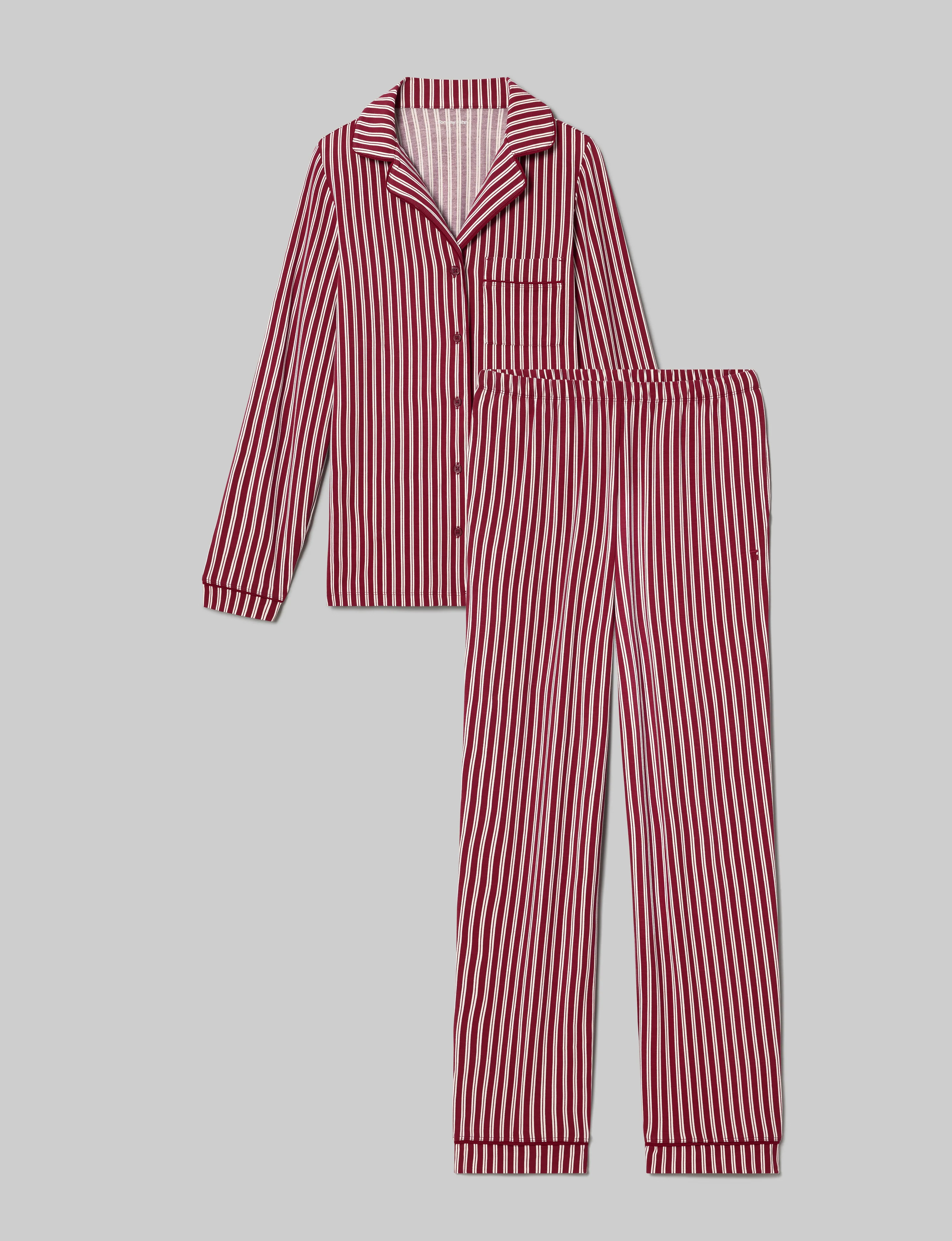 Women's Downtime Long Sleeve Pajama Top & Pant Set | Tommy John