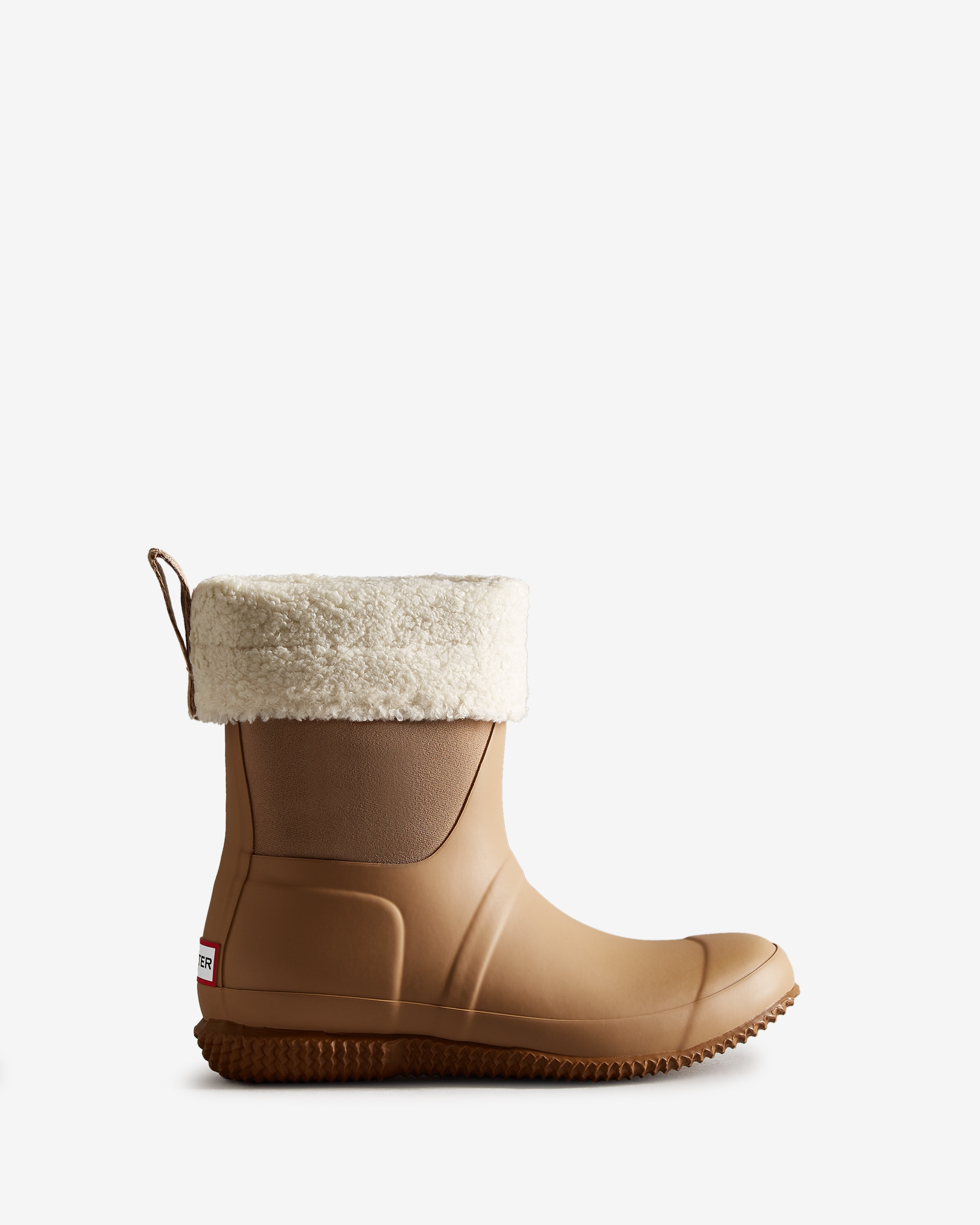 Women's Insulated Roll Top Vegan Shearling Boots | Hunter (US and CA)