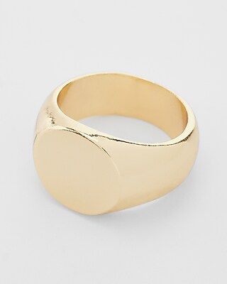 Gold Signet Ring | Express