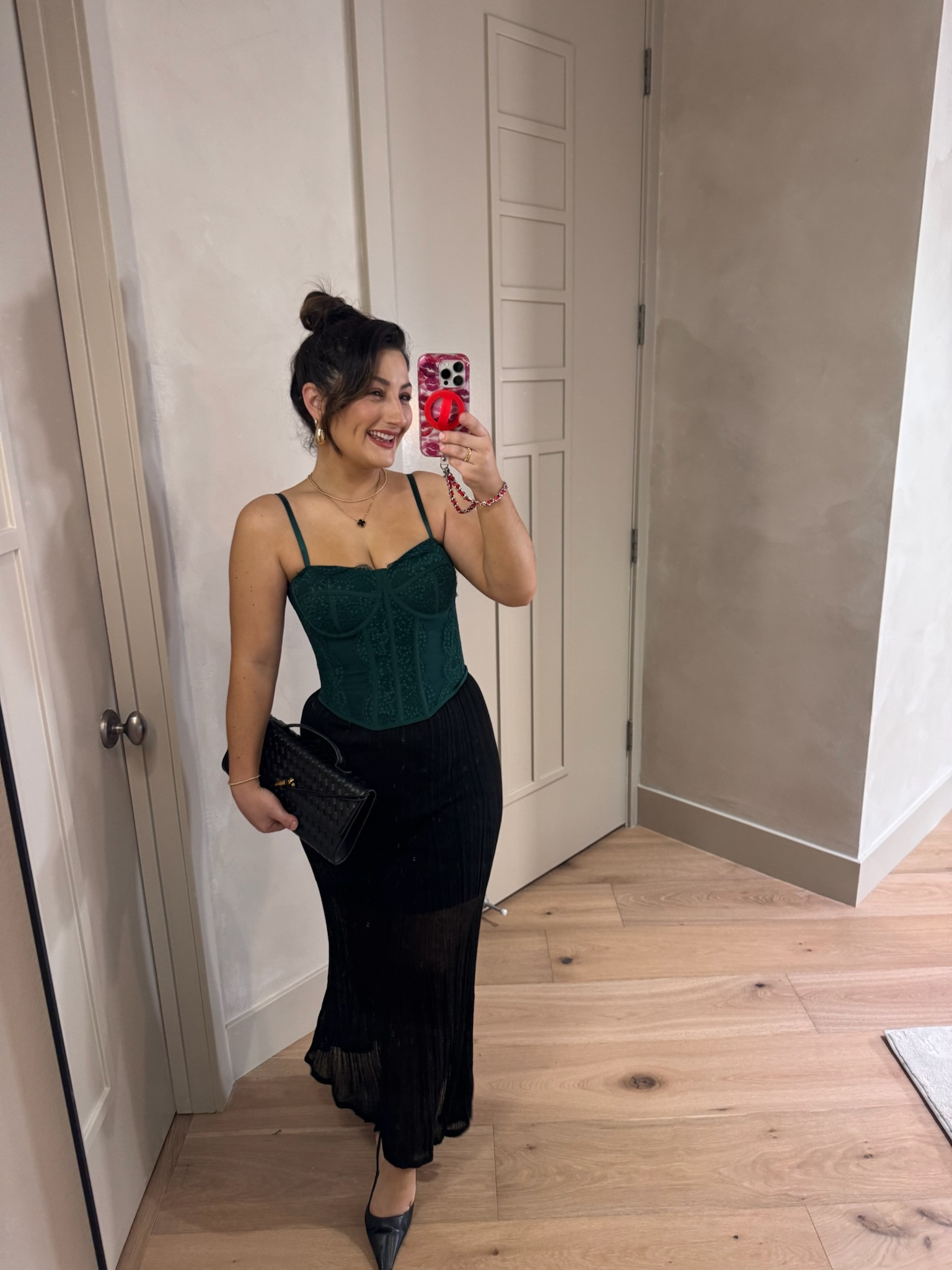 Perfect for a night out!! 

Corset size small 
Sheer maxi skirt size small petite 

5'0" 140lbs

#LTKSeasonal #LTKSaleAlert #LTKPetite