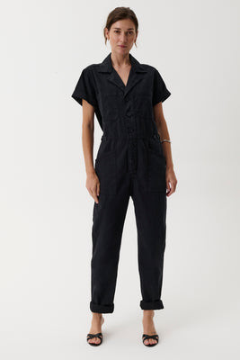Grover Jumpsuit - Fade To Black | Pistola Denim