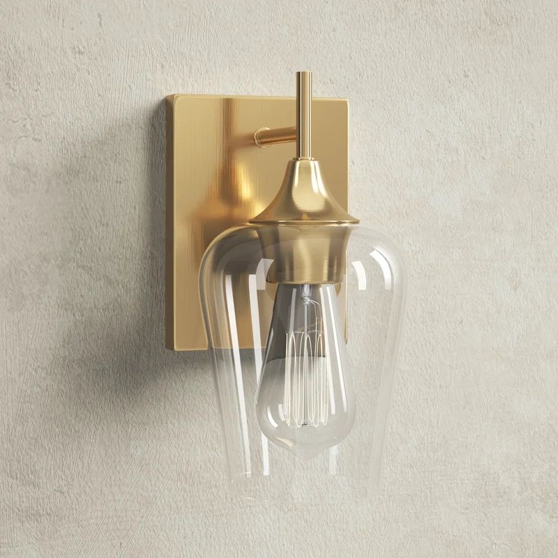 Breena Steel Armed Sconce | Wayfair North America