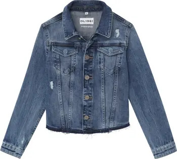 DL1961 Kids' Distressed Denim Jacket | Nordstrom | Nordstrom