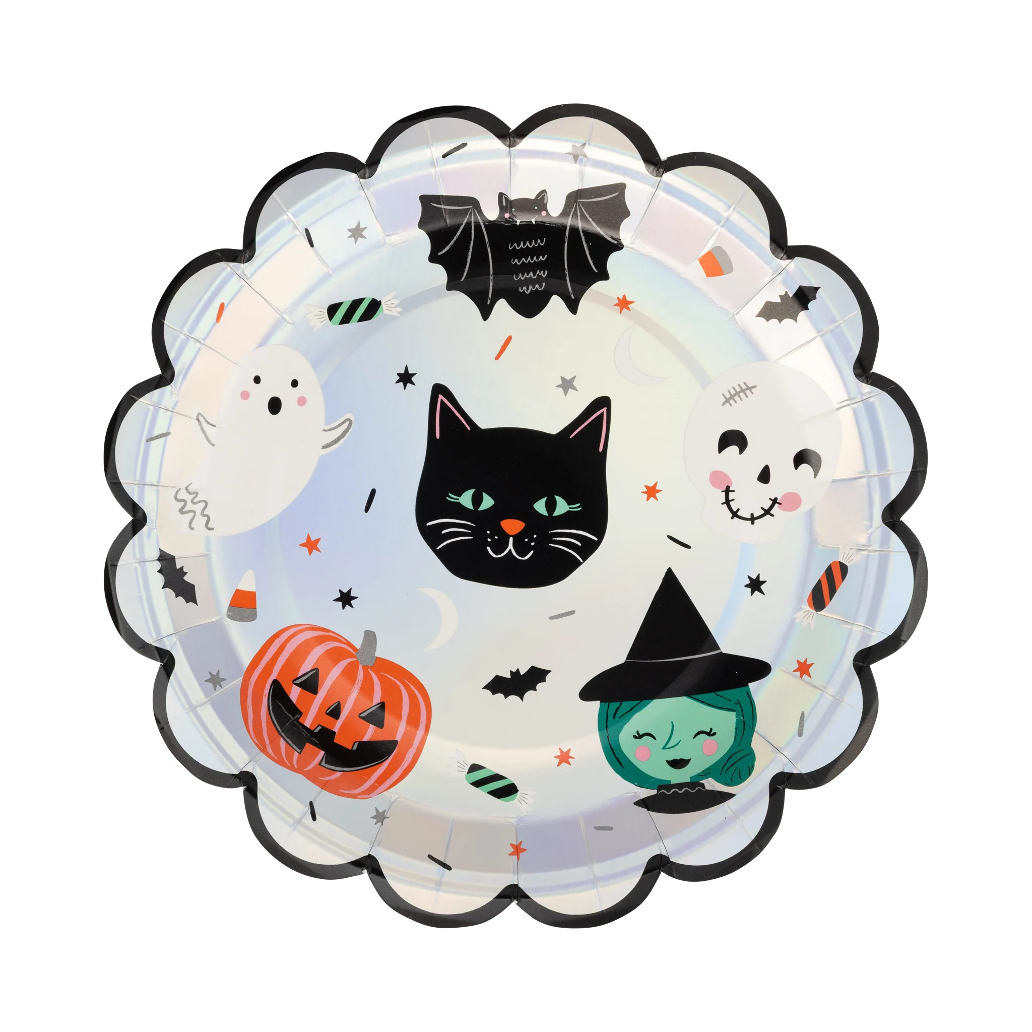 Spooky Friends Paper Plates - 9" | My Mind's Eye