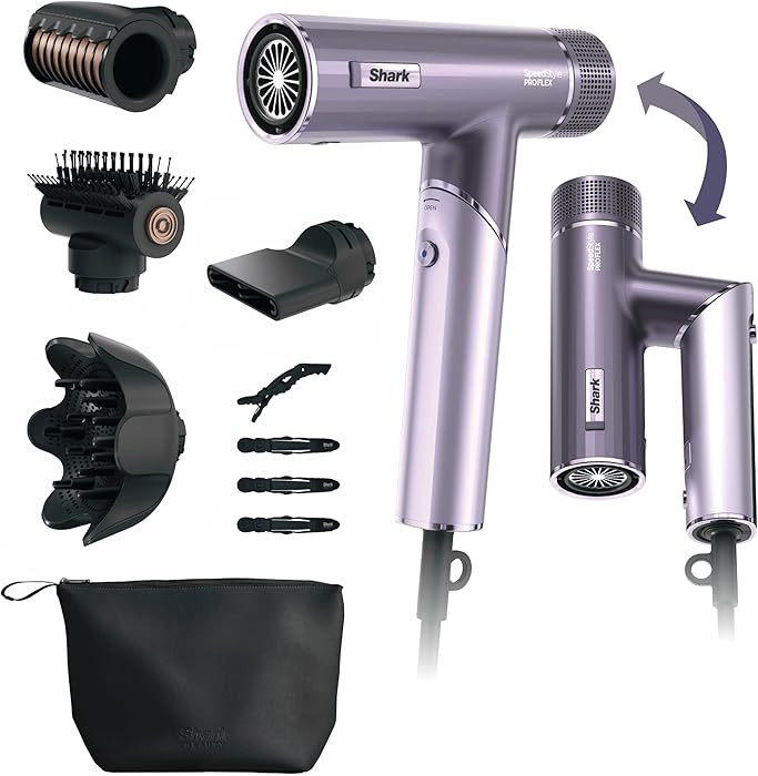Shark SpeedStyle Pro Flex Professional Performance High-Velocity Hair Dryer System with Scalp Shi... | Amazon (US)