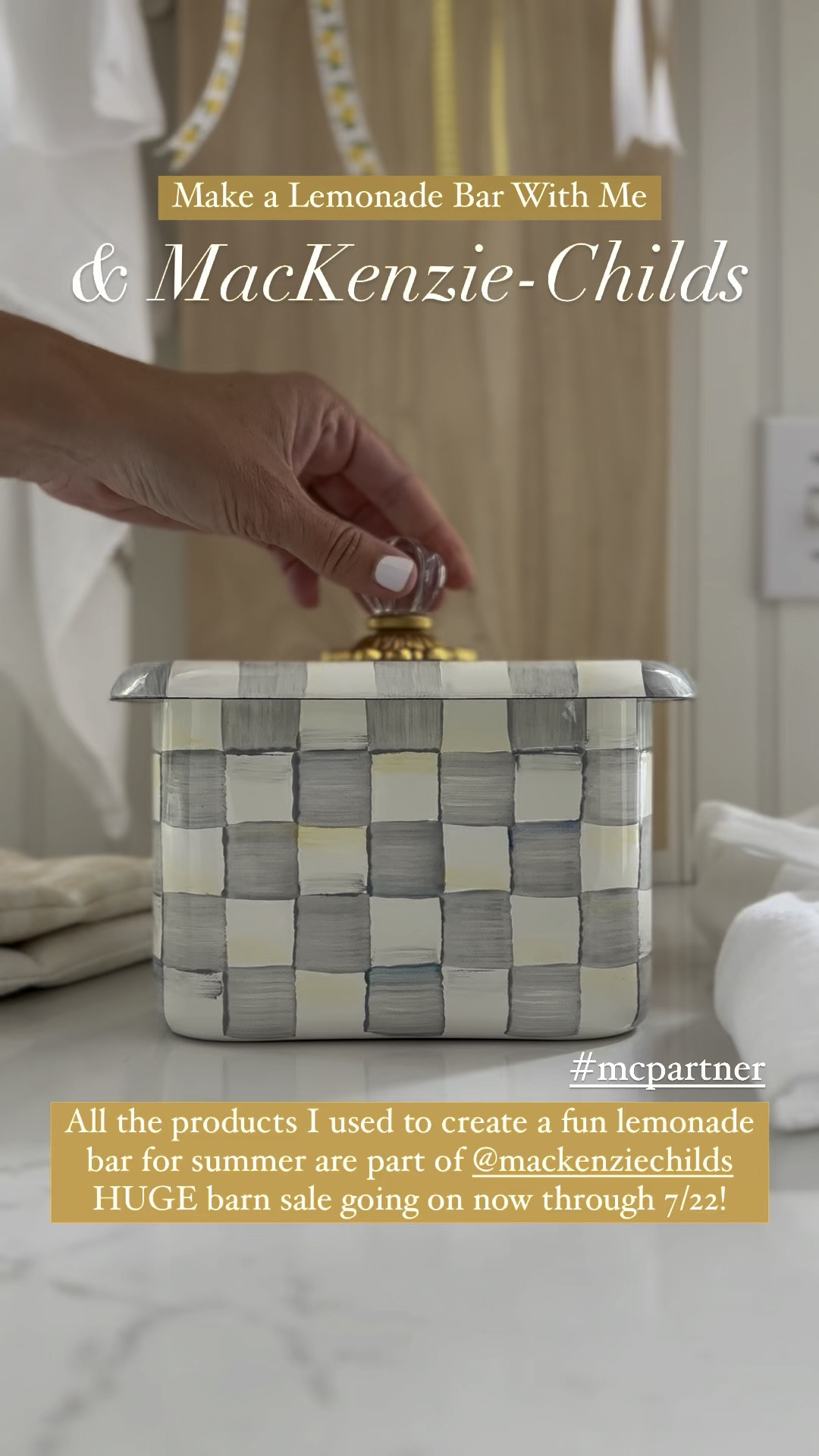 Huge @mackenzie-childs BARN SALE happening now!!! All of the pieces I used to create this lemonade bar are on sale. Now is a great time to stock up on those MacKenzie-Childs pieces you’ve been eyeing. #mcpartner

#LTKParties #LTKSaleAlert #LTKHome