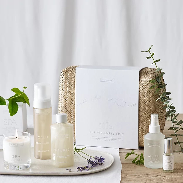 The Wellness Edit Basket | New In Beauty & Spa | The  White Company | The White Company (UK)