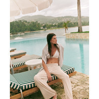 Vuori Villa Wideleg Pants | Bleached Sand | XS, Size Extra Small | Vuori Clothing (US & Canada)