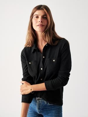 Legend™ Sweater Shirt - Navy Plaid | Faherty