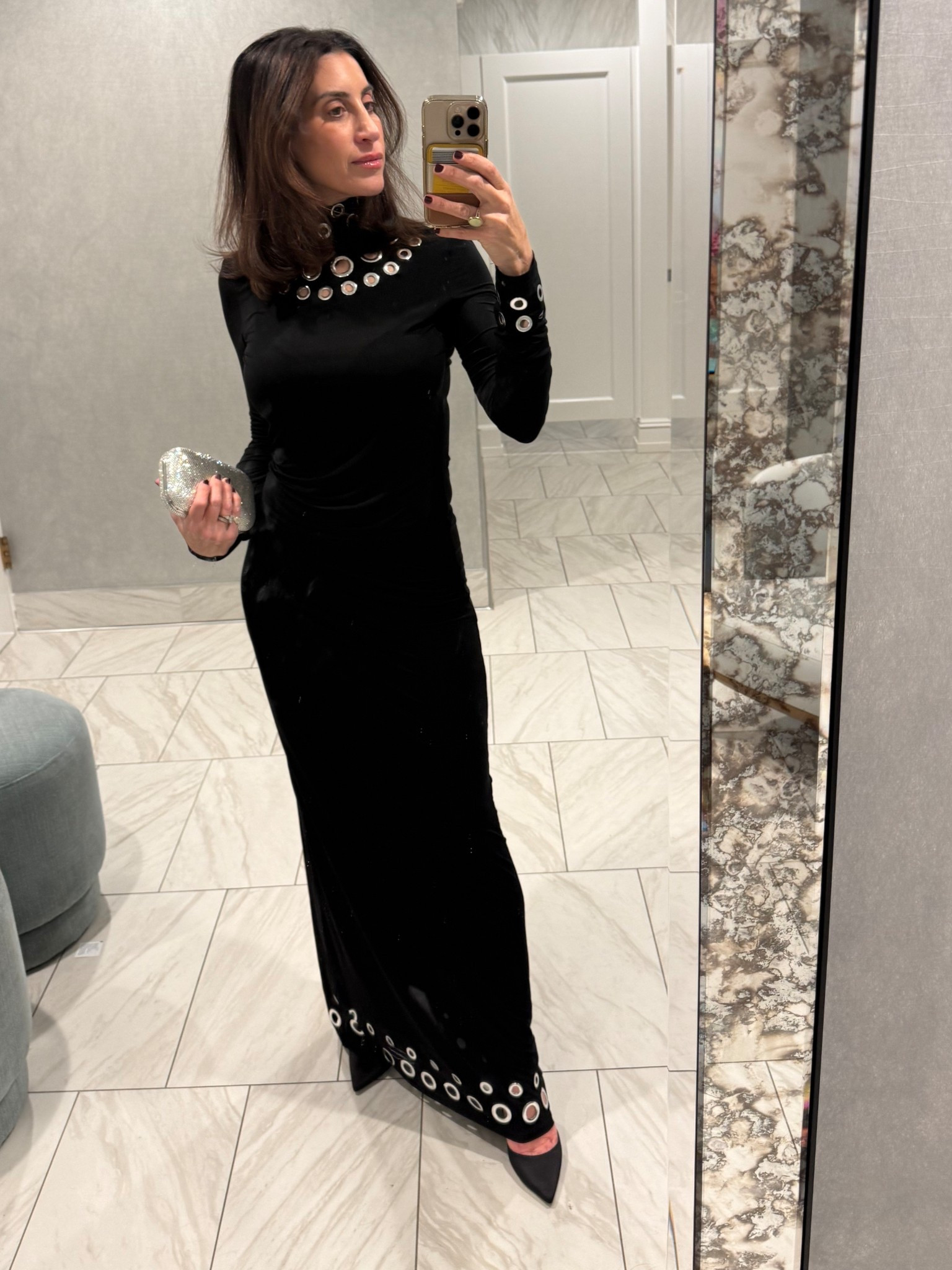 Evening dress, black party maxi dresses