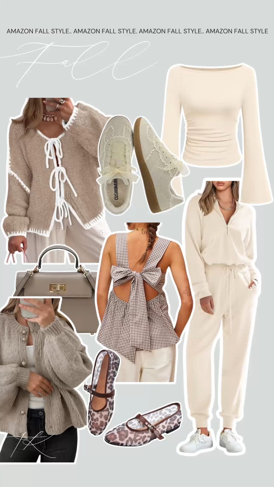 amazon fall fashion finds 🍂 so many cute neutral sweaters & the leopard ballet flats are on trend this season! 

#LTKSeasonal #LTKFindsUnder100 #LTKFindsUnder50