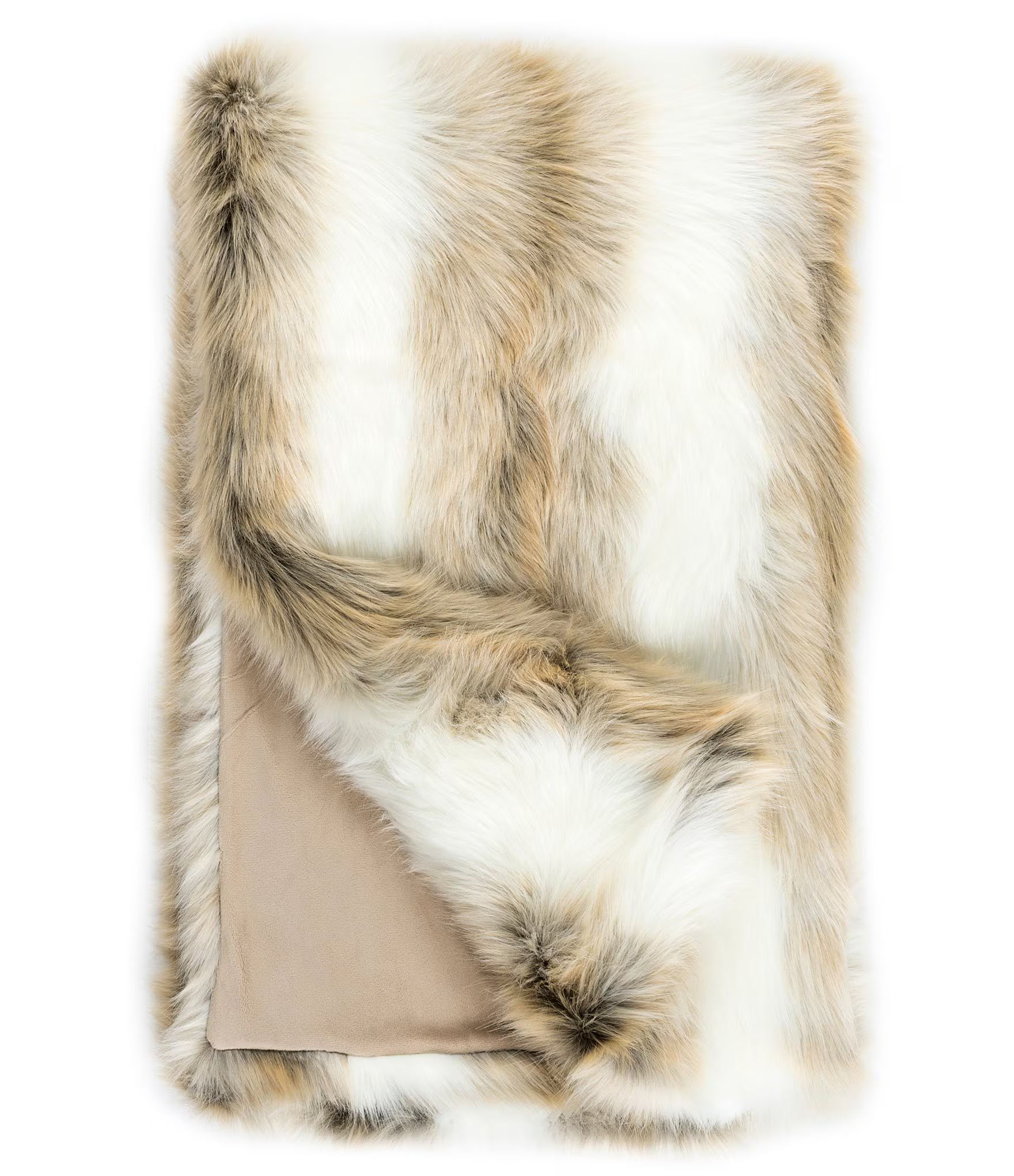 Limited Edition Arctic Fox Faux Fur Throw Blanket | Dillard's