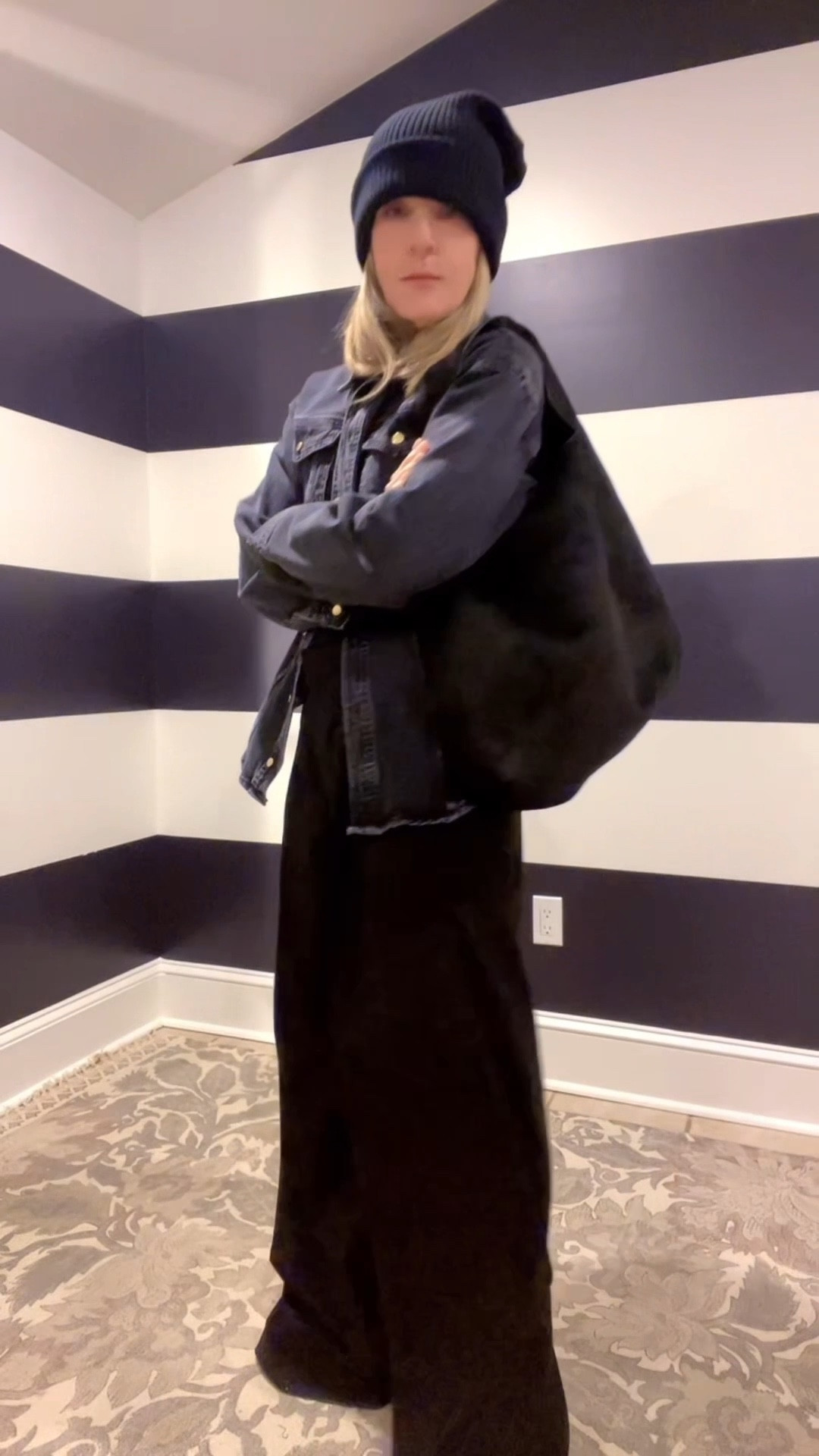 @Zara denim shirt and black trousers. Shop the rest in link👇🏻

#LTKootd