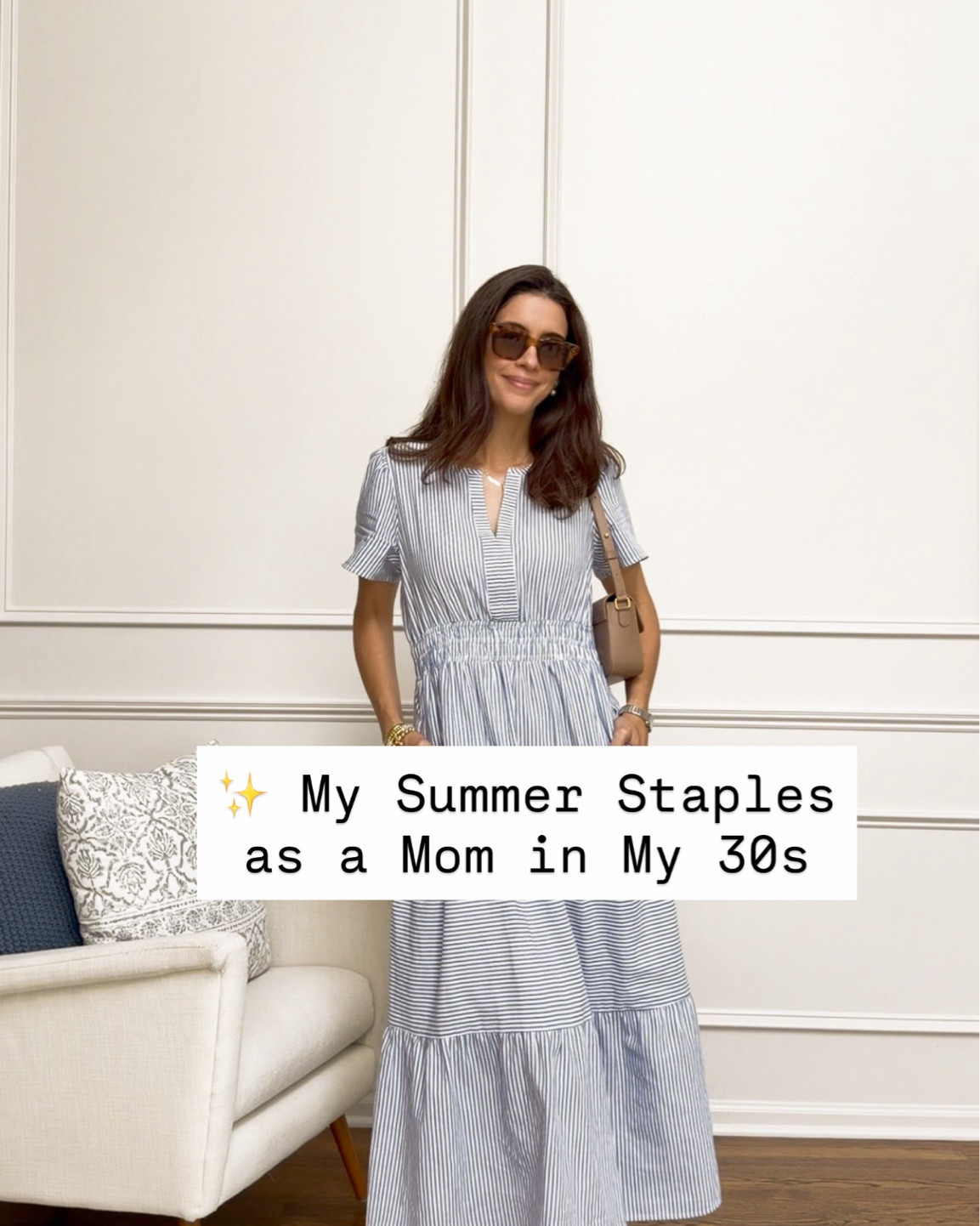 ✨ My Summer Staples as a Mom in My 30s
I'm 5’6” and am wearing a size Small in all pieces
White jeans is TTS, I'm wearing a size 27

#LTKootd #LTKgrwm #LTKSeasonal