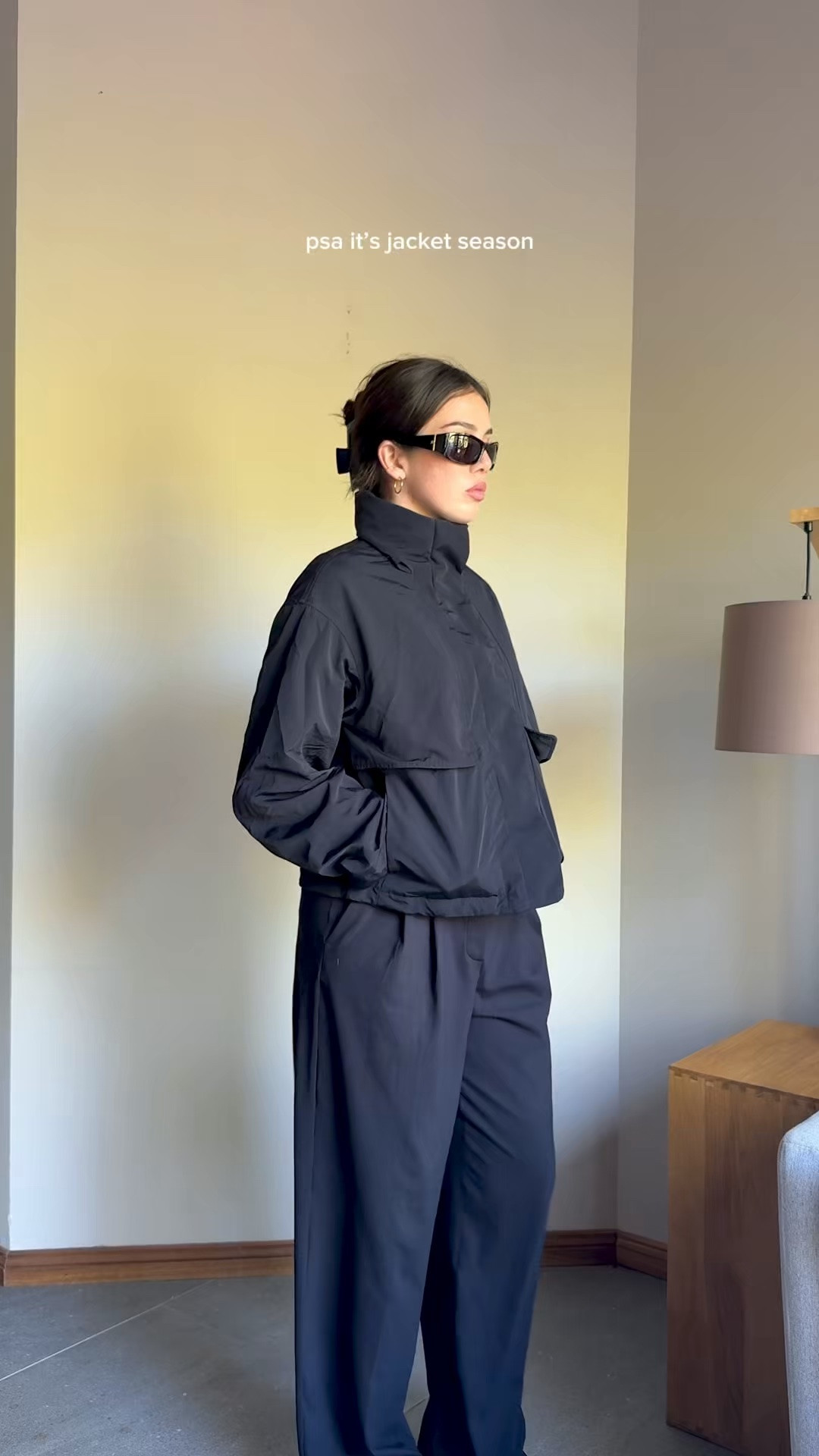 my transeasonal favourites from lululemon!! A funnel neck jacket that’s functional - doubles as my travel ootd. Wearing size XS & small, I’m 169cm