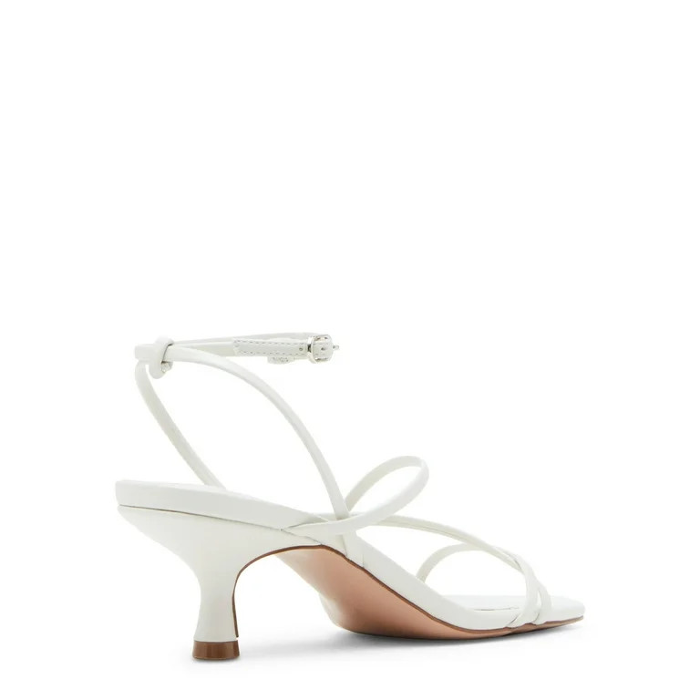 Madden Girl Women's Chique Strappy 2" Kitten Heel Sandal | Walmart (US)