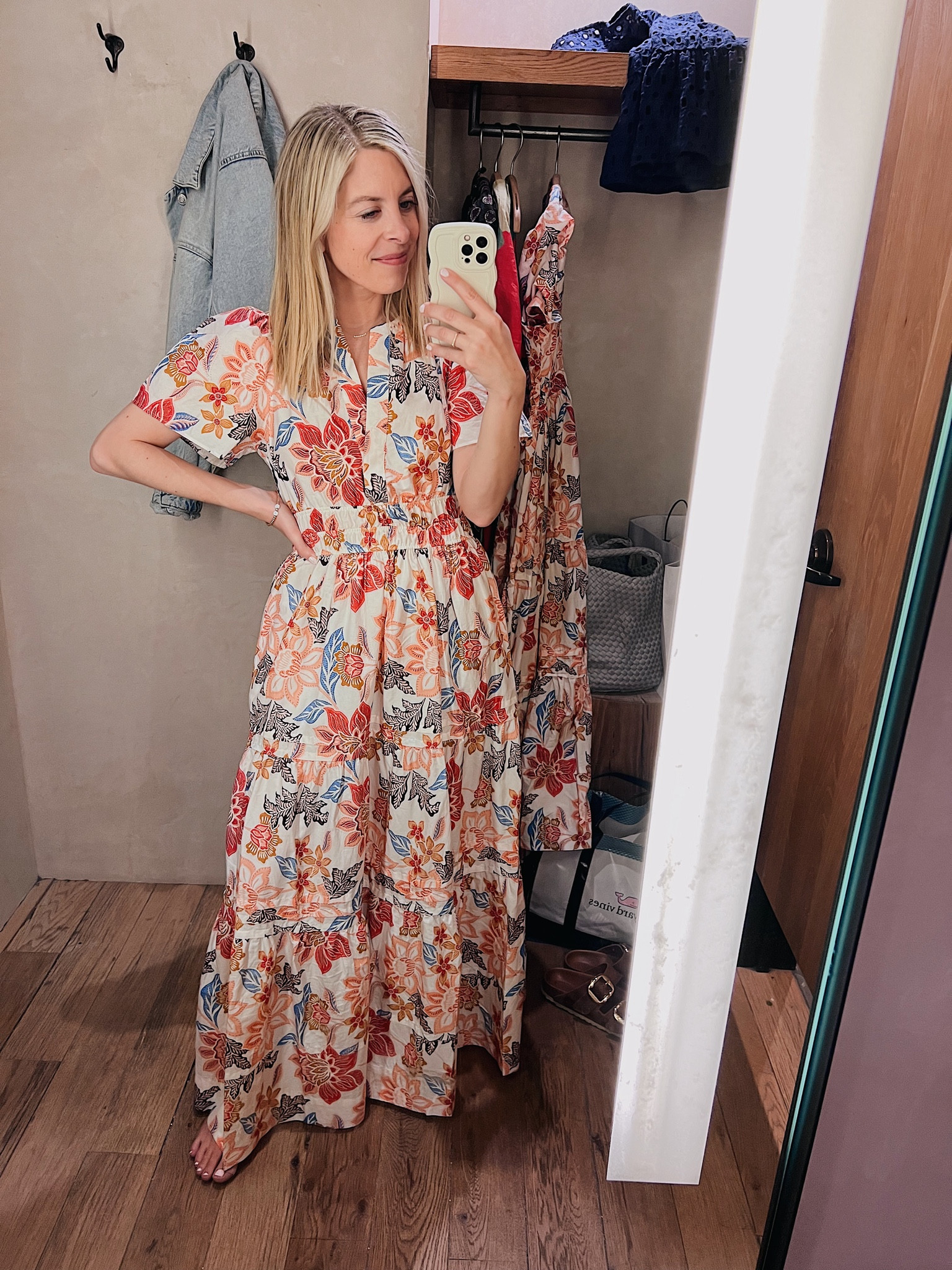 The unicorn Anthro dress ✨ wearing an XS! 