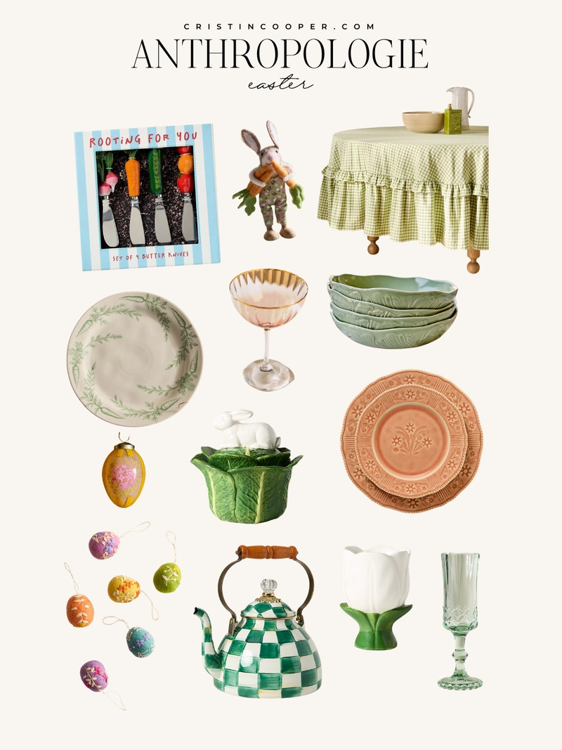 Easter decor from Anthropologie 

use code CRISTIN 20 for 20% off 

 #LTKSeasonal #LTKHome