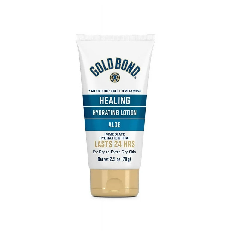 Gold Bond Healing Hydrating Lotion With Aloe, 24HR Hydration, 2.5 oz. | Walmart (US)