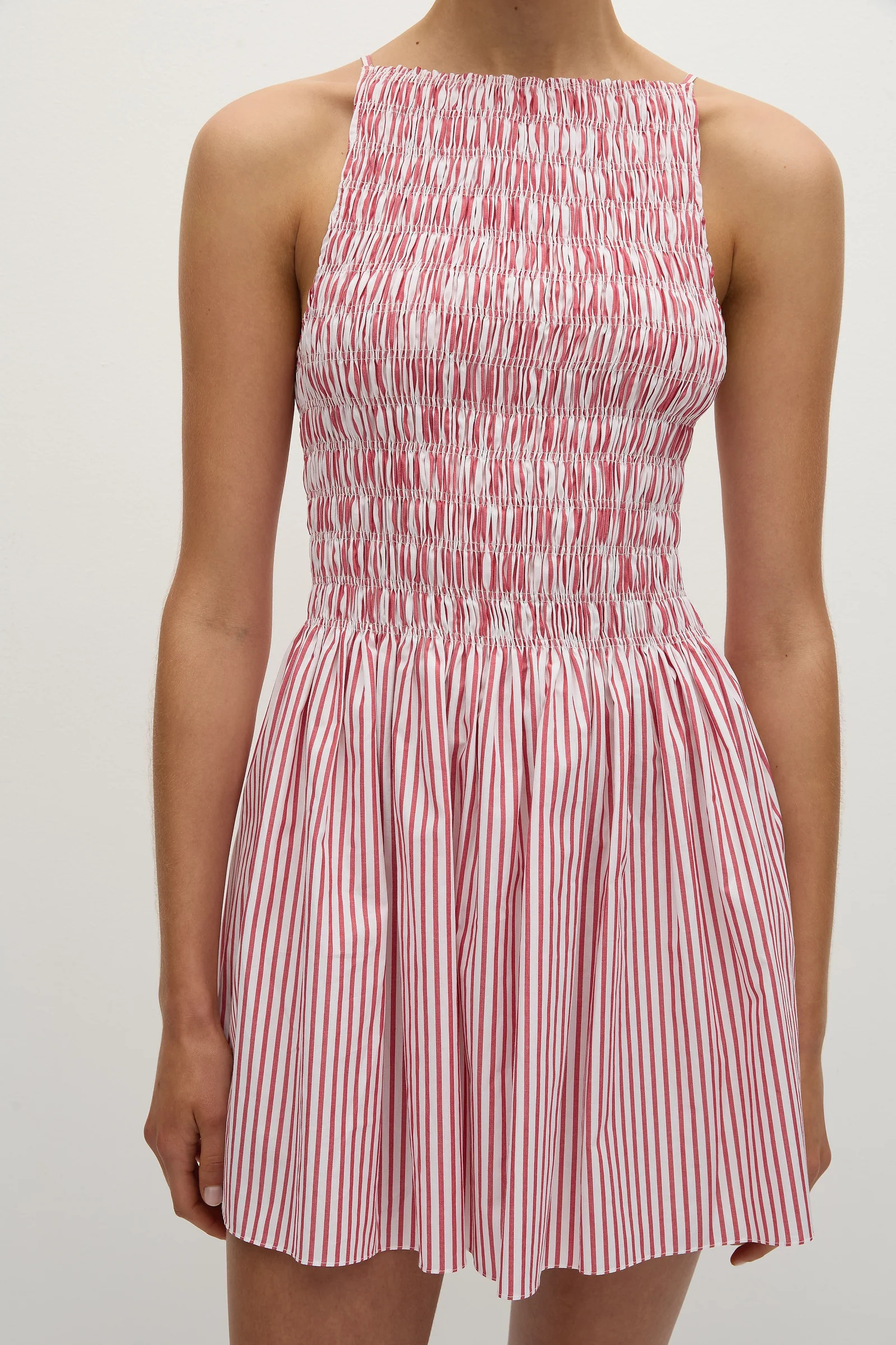Laia Mini Dress Riviera Stripe | Faithfull (AU)