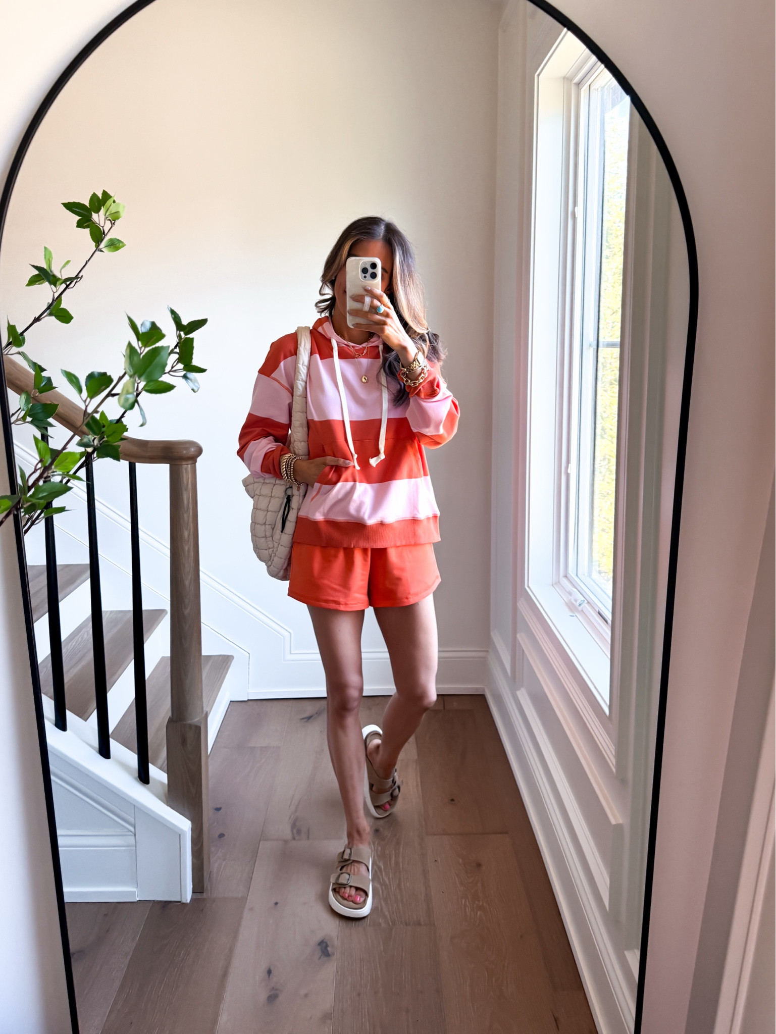 Wearing a small two piece set - fits true to size. 

#LTKmorningroutine #LTKfitnessgoals #LTKmomlife