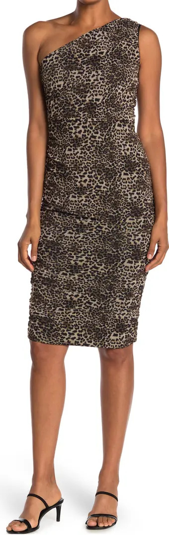 One-Shoulder Body-Con Midi Dress | Nordstrom Rack