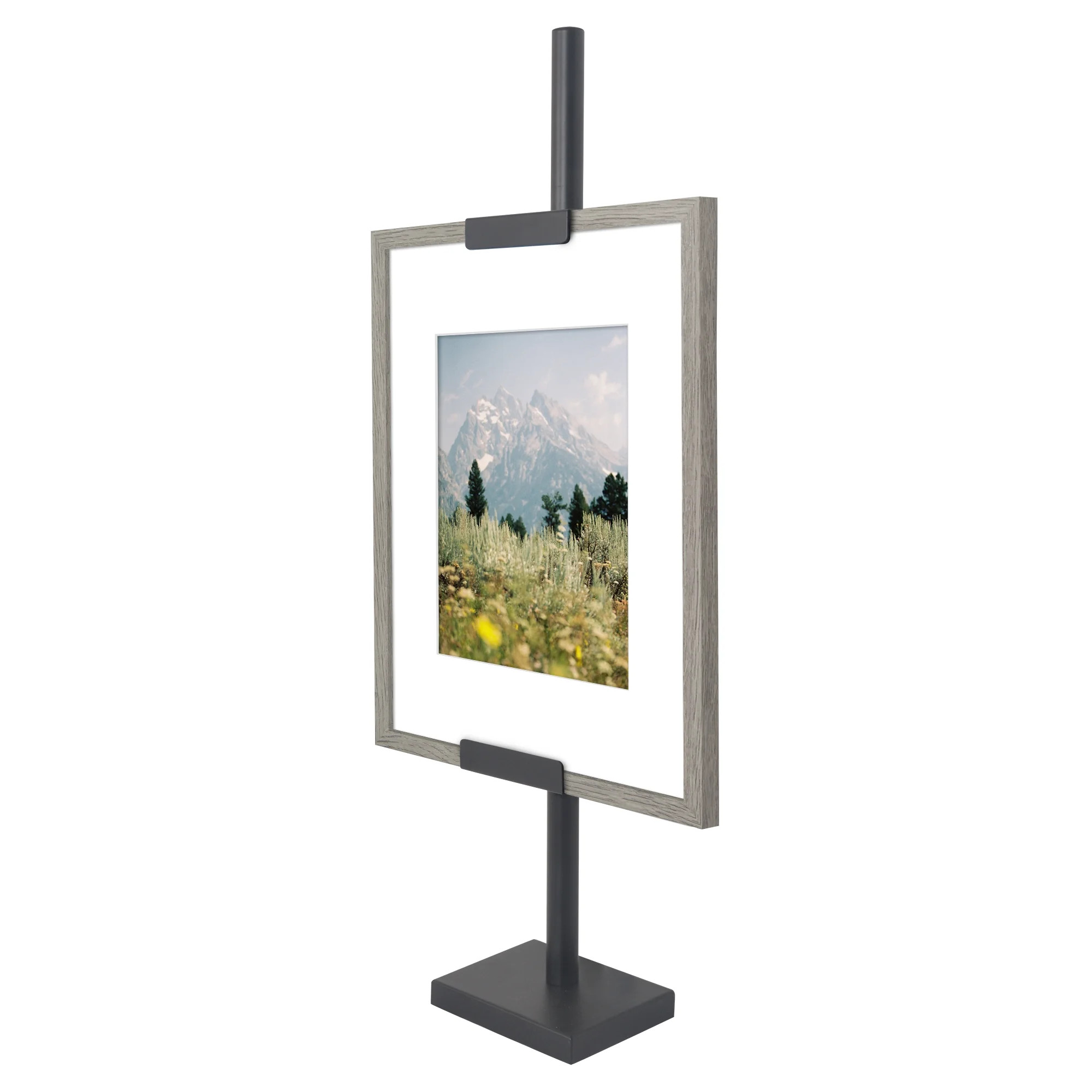 Americanflat Easel Stand - Adjustable Frame Stand - 28" - Black - Walmart.com | Walmart (US)