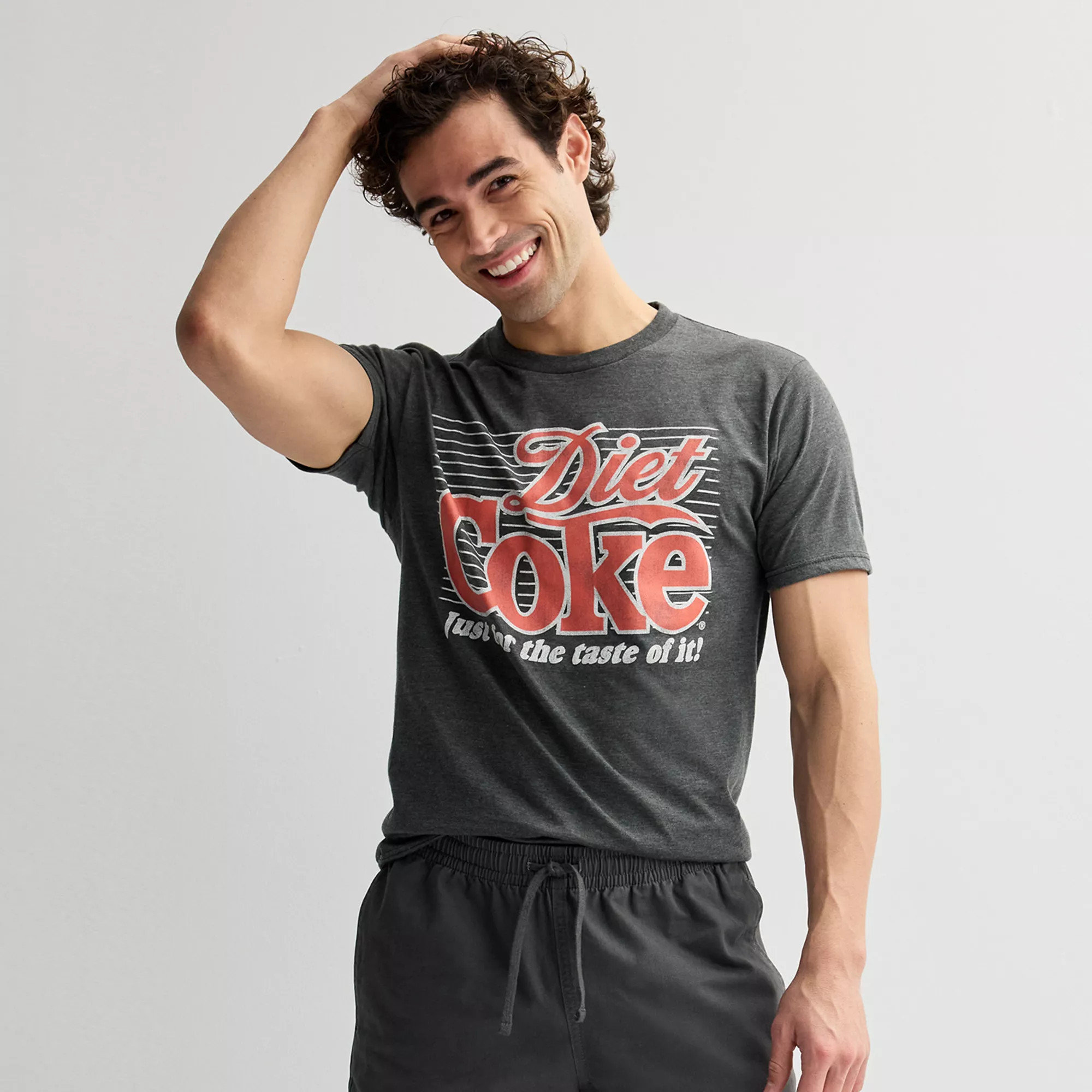 Men's Diet Coke Vintage Ad Crewneck Graphic Tee | Kohl's