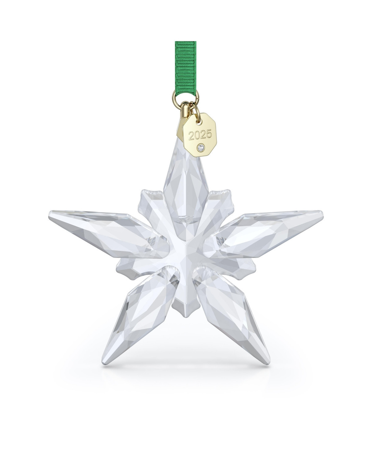 Swarovski Annual Edition 2025 Star Dated Ornament - White/Clear | Macy's