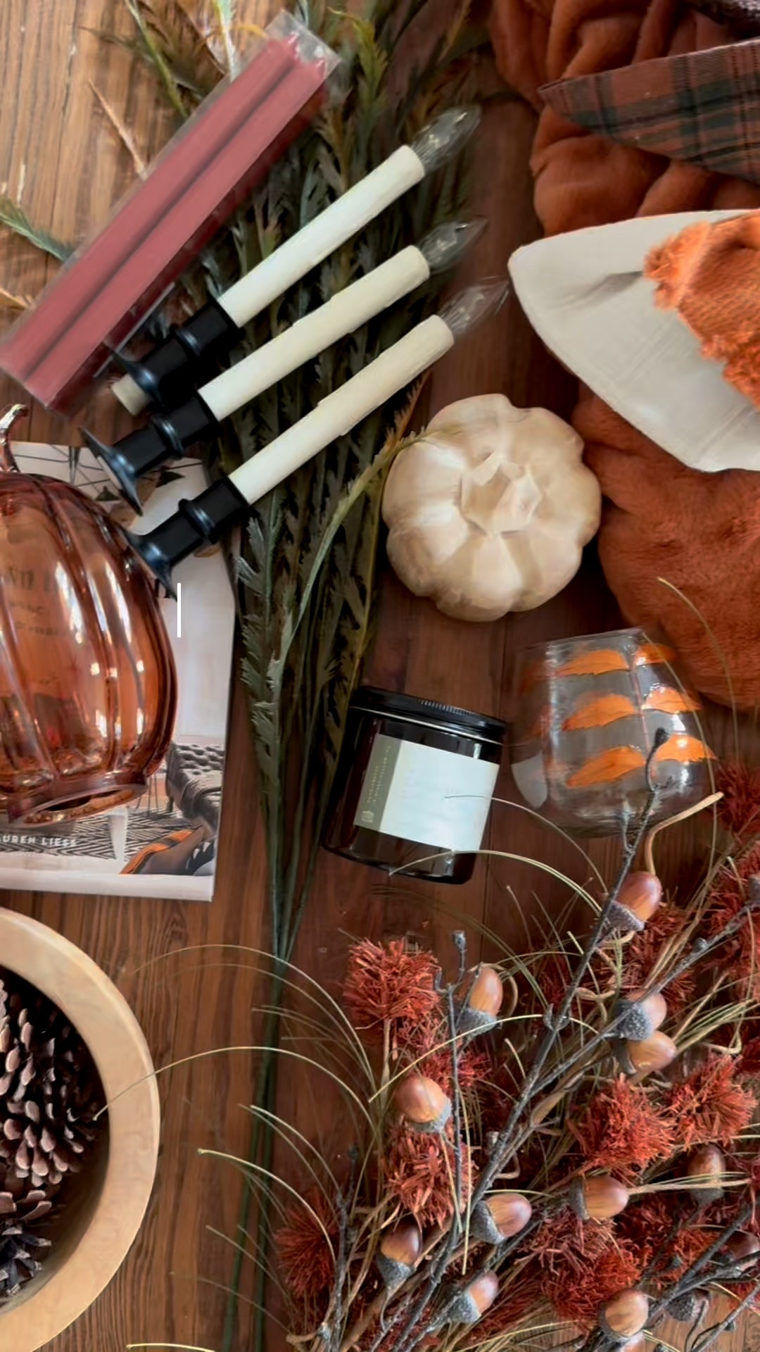 (8/16/25) Cozy fall living room inspo! 🍂
I updated our space with a few simple pieces and I'm loving how it turned out! 

Some of my favorite things are the fall inspired throw pillows, chunky knit blankets and I'm also loving the simplicity of our fall coffee table decor!

Stems are from Hobby Lobby // Candle is from Little White Shed & Co. // Couch is from Ashley Furniture // Coffee Table is old from Pottery Barn 

 #LTKSeasonal #LTKHome #LTKFindsUnder50