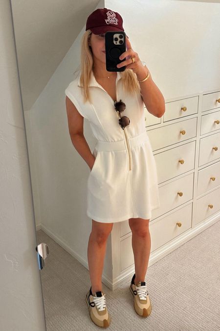 Dress
White dress
Tennis dress 
Summer outfit 
Summer dress 
Vacation outfit
#Itkseasonal
#Itkover40
#Itku


#LTKShoeCrush