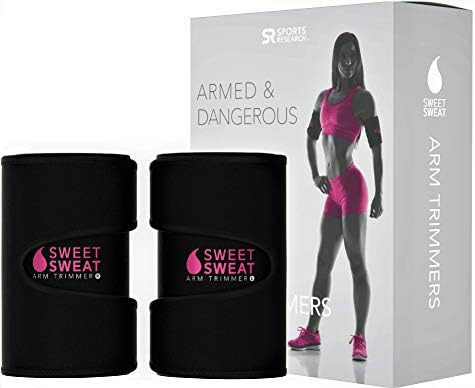 Sports Research Sweet Sweat Arm Trimmers for Men & Women | Increases Heat & Sweat Production to T... | Amazon (US)