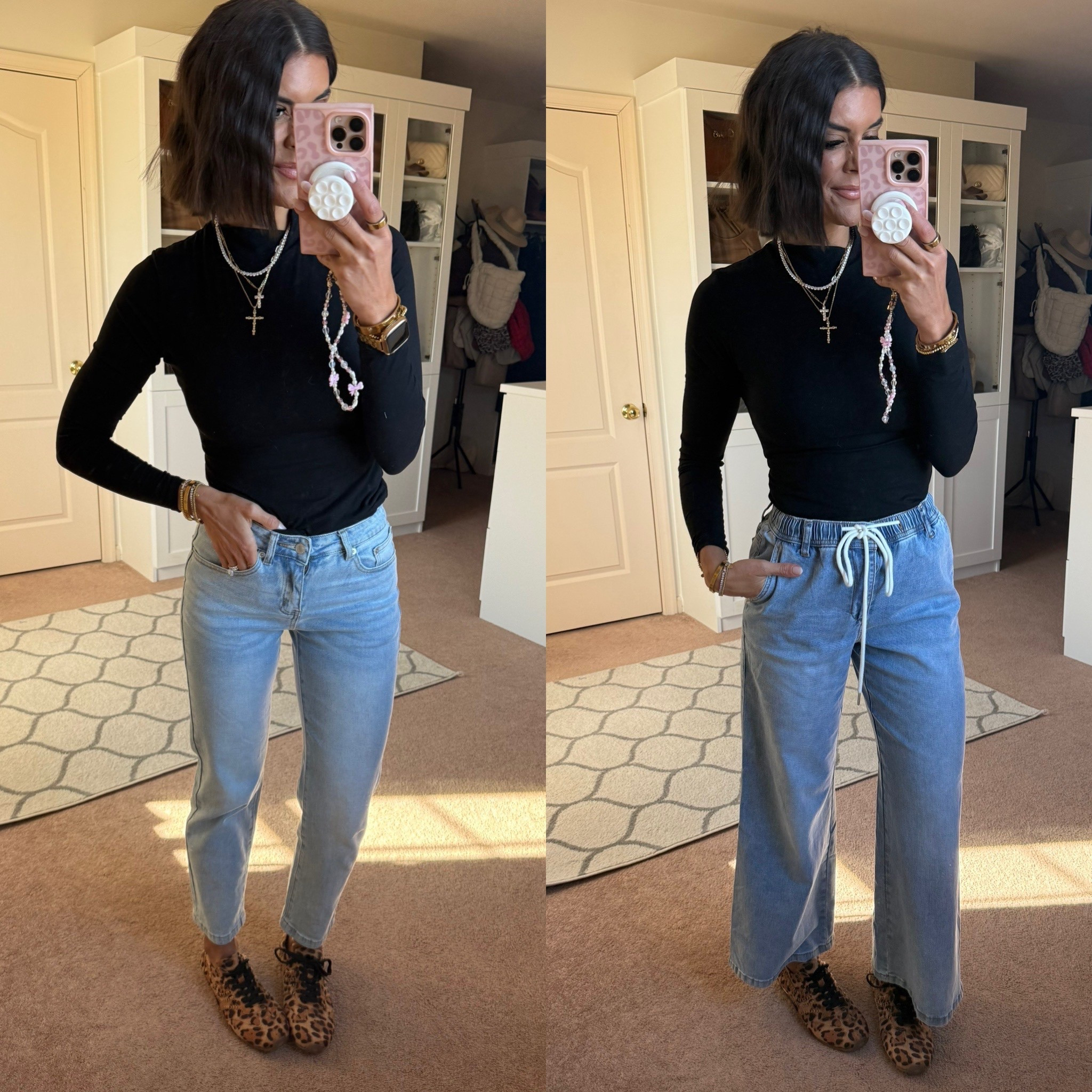 Size small in long sleeve Size 2 in jeans Sneakers tts

#LTKSeasonal