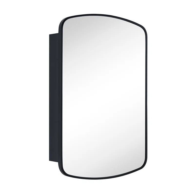 Castorina 18'' W 27'' H Medicine Cabinet with Mirror Shelves | Wayfair North America