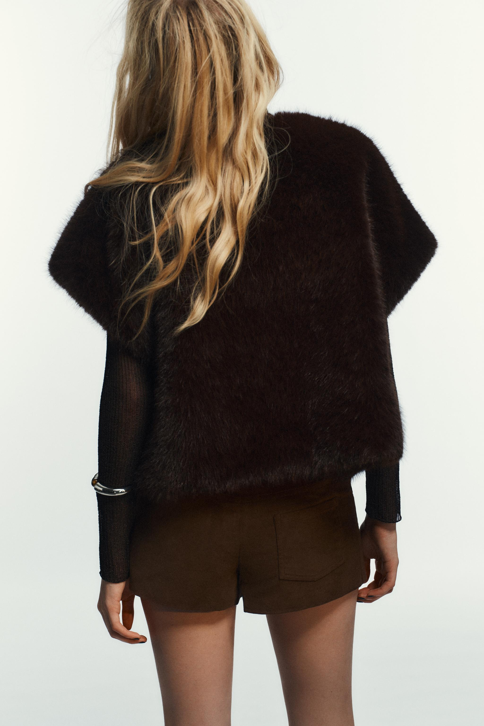 FAUX FUR VEST | Zara US