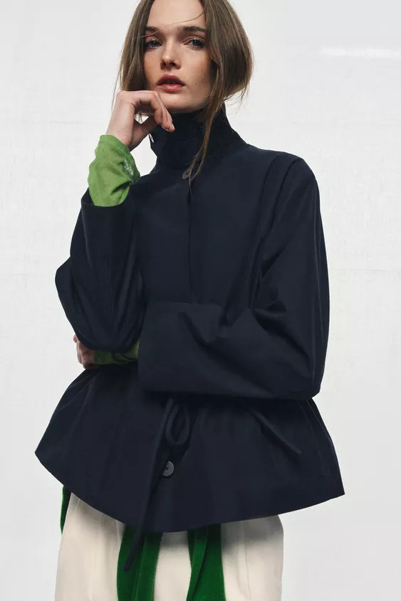 ZW COLLECTION BELTED PARKA | Zara Canada